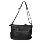 AT-1355 Γυναικεία Τσάντα Χιαστί Δερμάτινη - Image 3