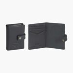 Aeronautica Militaite AM-260 Mag Wallet Δερμάτινο Πορτοφόλι  Καρτών RFID Μαύρο - Image 3
