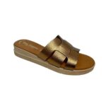 Eva Frutos Γυναικεία Δερμάτινα Σανδάλια 5263 Bronze