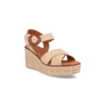 Eva Frutos Γυναικείες Δερμάτινες Πλατφόρμες  5816 Beige