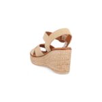 Eva Frutos Γυναικείες Δερμάτινες Πλατφόρμες  5816 Beige - Image 3