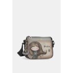 Anekke Τσάντα Χιαστί Real 3-compartment medium crossbody bag 41703-062 - Image 7