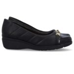 Piccadilly 2552528-1 Γυναικείες Ανατομικές Γόβες - Μαύρες - Image 3