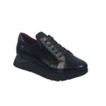 Pepe Saenz Δερμάτινα Γυναικεία Oxfords 2276 Μαύρα - Image 2