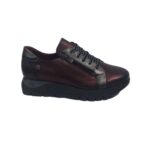 Pepe Saenz Δερμάτινα Γυναικεία Oxfords 2276 Μπορντό