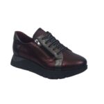 Pepe Saenz Δερμάτινα Γυναικεία Oxfords 2276 Μπορντό - Image 2