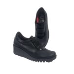 Pepe Saenz Δερμάτινα Γυναικεία Oxfords 20868 Μαύρα - Image 5