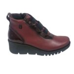 Pepe Saenz Δερμάτινα Γυναικεία Μποτάκια 20869 Μπορντό