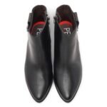 Pepe Saenz Δερμάτινα Γυναικεία Μποτάκια 21240 Μαύρα - Image 4