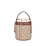 Γυναικεία Τσάντα Χειρός Le Pandorine Giullia Bucket Bag 2620B28-01 Natural
