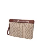 Γυναικείος Φάκελος Le Pandorine Giullia Clutch Bag 2620B29-01 Natural - Image 2