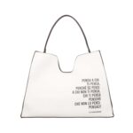 Γυναικεία Τσάντα ώμου Le Pandorine Fede Shopping Bag 2625B58-OR Cream