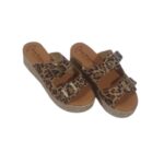 Eva Frutos Γυναικεία Δερμάτινα Σανδάλια 773 Leopardo - Image 3