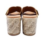 Eva Frutos Γυναικεία Δερμάτινα Mules  6711 Muscade - Image 4