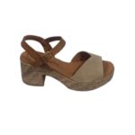 Eva Frutos Γυναικεία Δερμάτινα Πέδιλα 6737 Beige